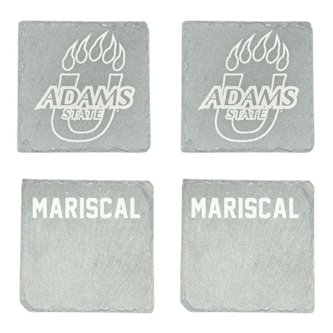 Adams State University Baseball Stone Coaster (4 Pack)  - Luke Mariscal