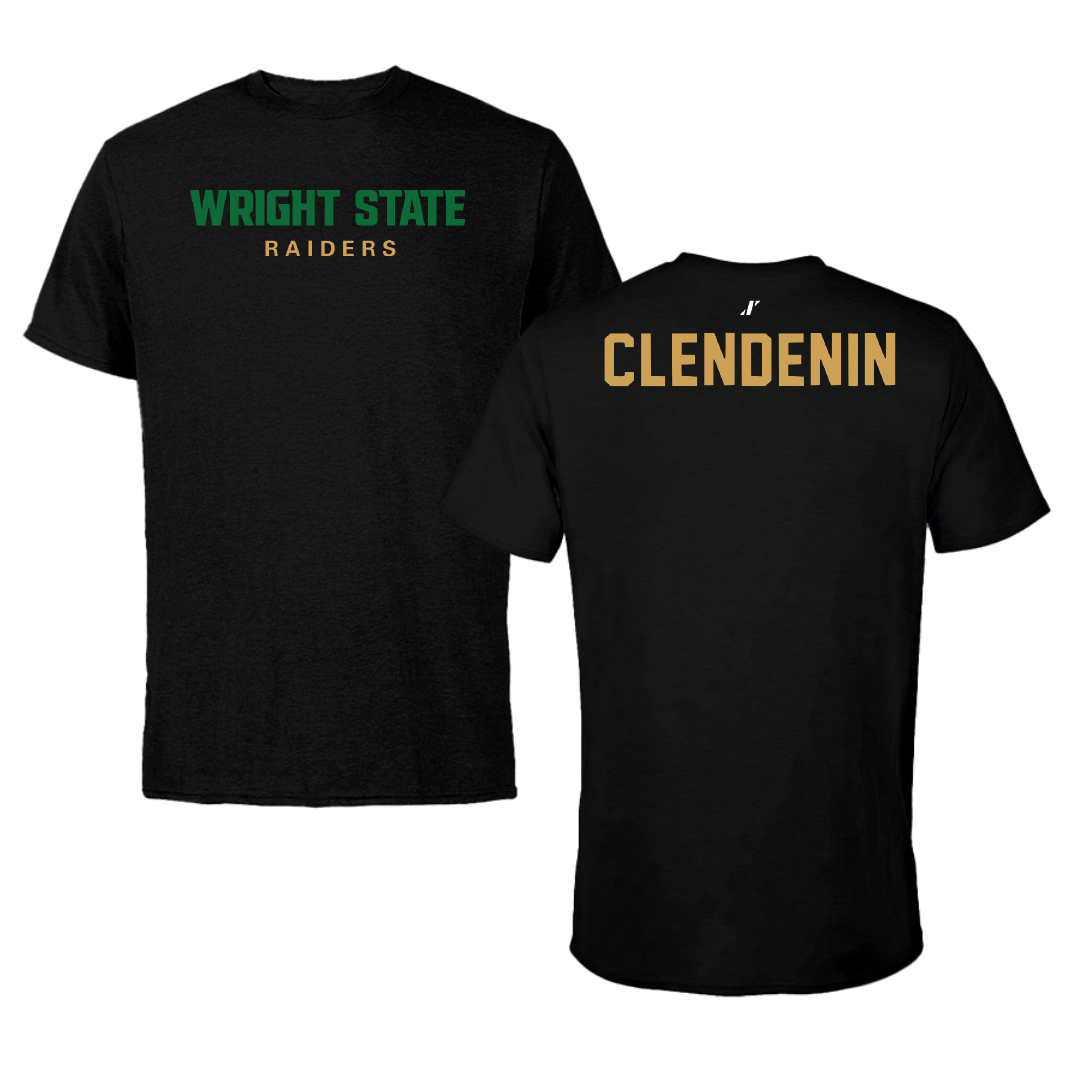 Wright State University TF and XC Black Tee - Aiden Clendenin