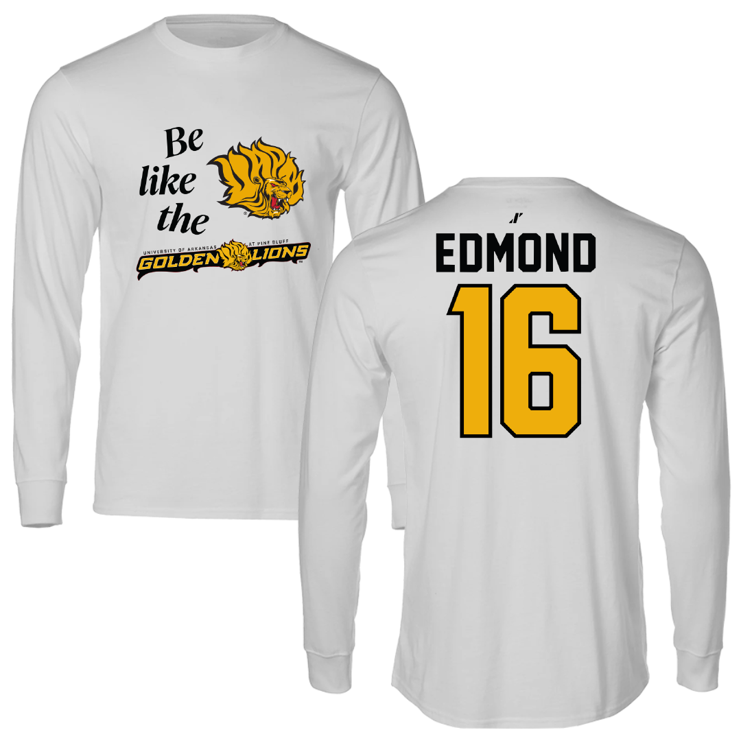 University of Arkansas-Pine Bluff Volleyball Light Gray Be Like Us Performance Long Sleeve - #16 Ariyonna Edmond
