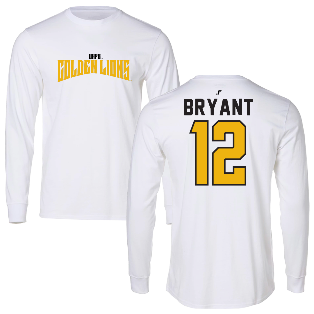 University of Arkansas-Pine Bluff Softball White Classic Long Sleeve - #12 Danika Bryant