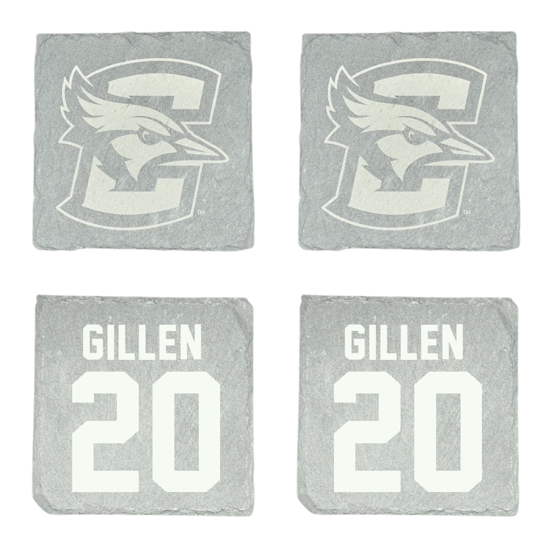 Creighton University Baseball Stone Coaster (4 Pack)  - #20 Tate Gillen