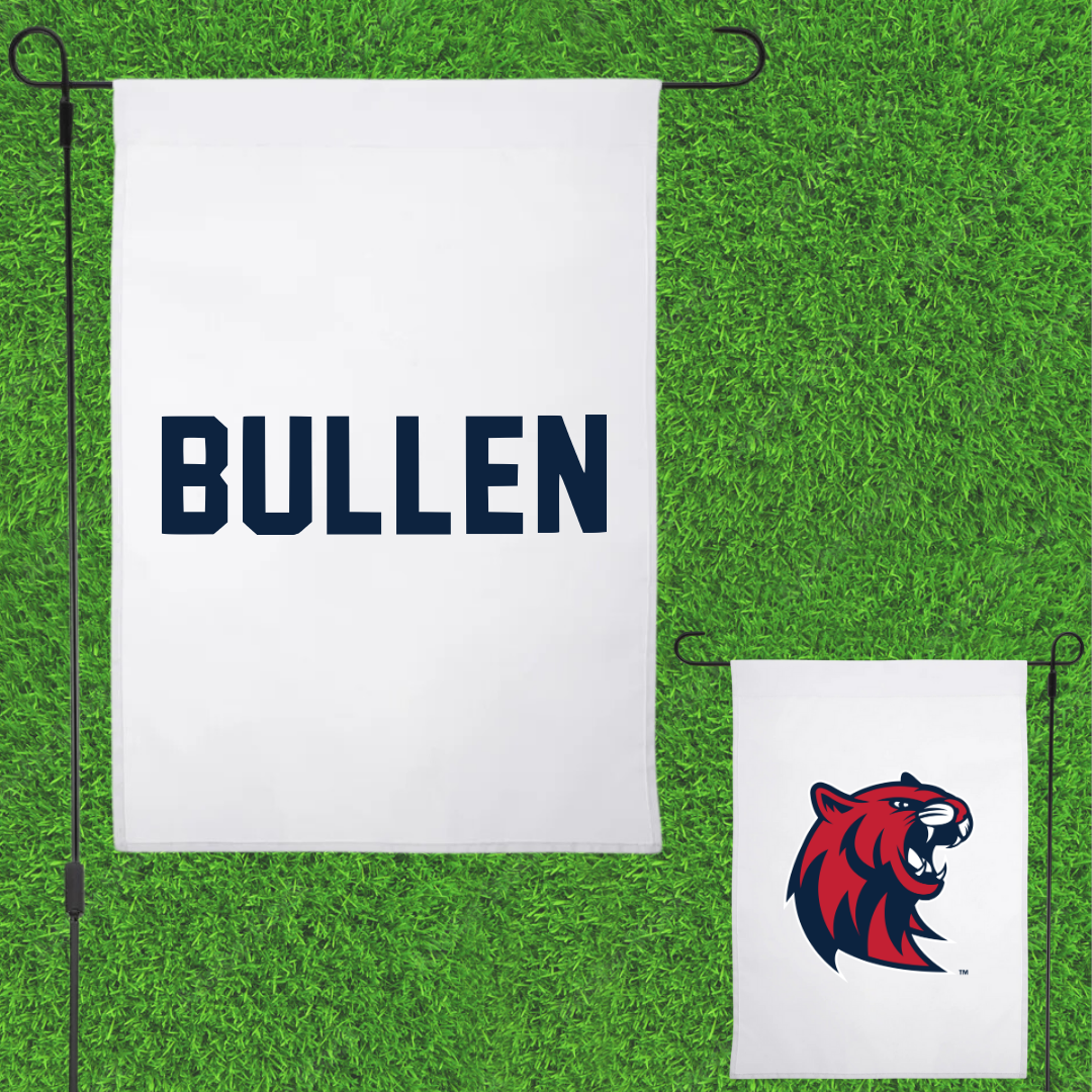 Rogers State University Golf White Garden Flag - Maddox Bullen