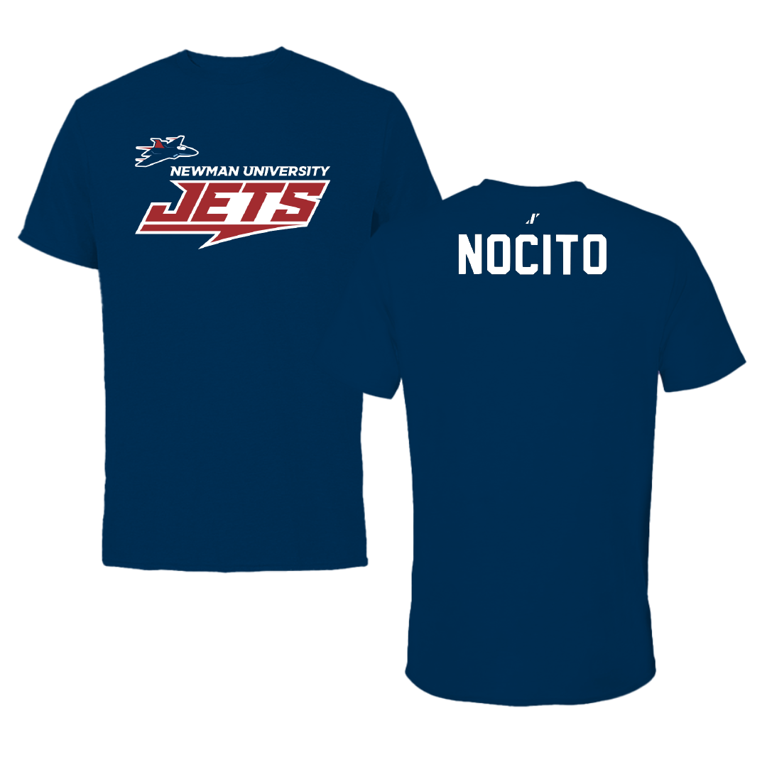 Newman University Tennis Navy General Tee - Linda Nocito