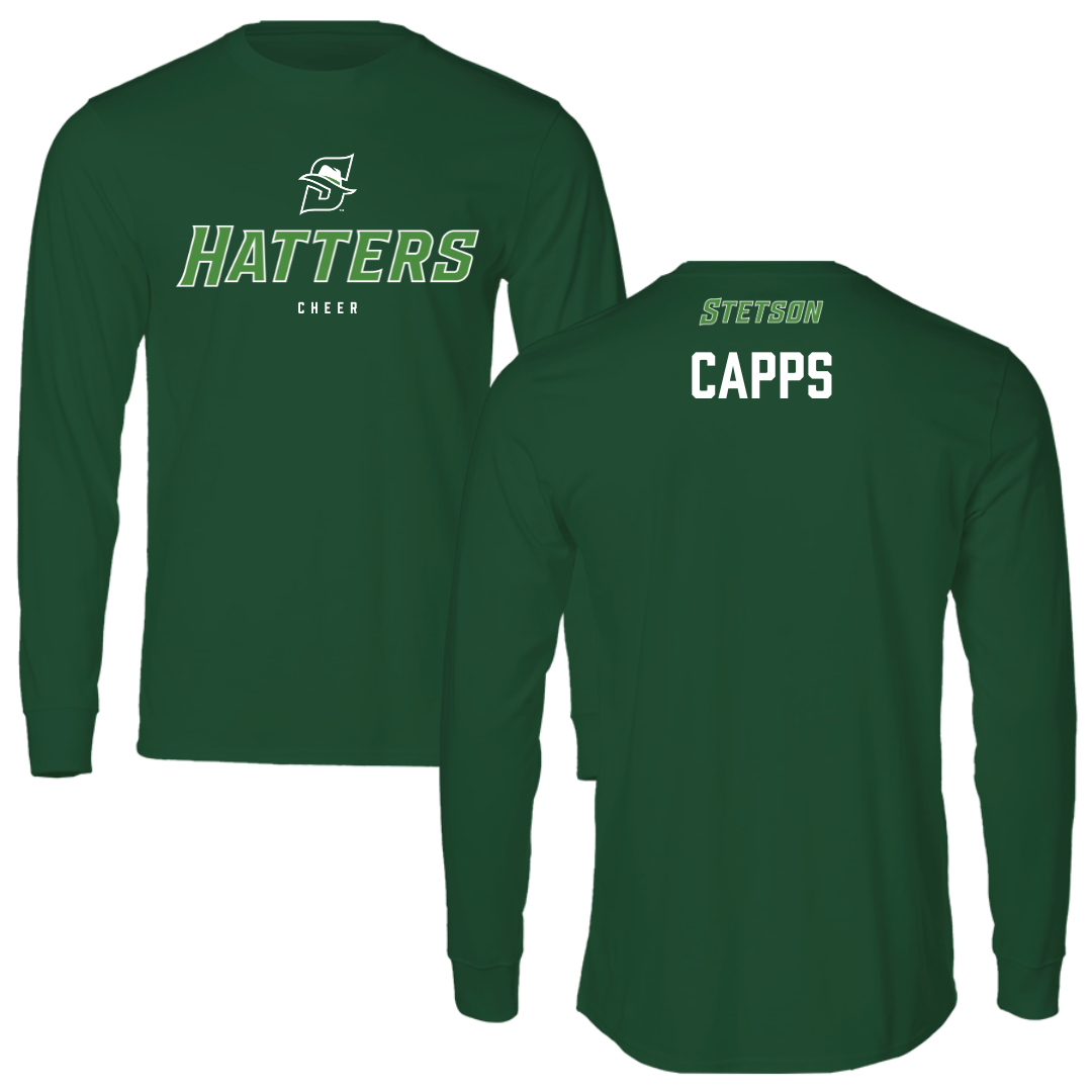 Stetson University Cheer Forest Green Performance Long Sleeve - Allison Capps