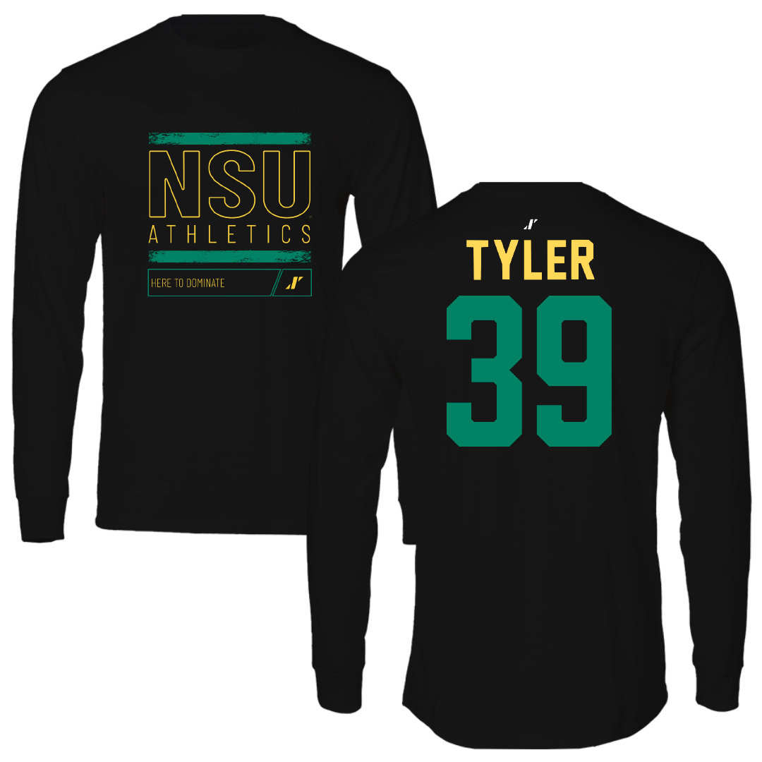 Norfolk State University Softball Black Dominate Long Sleeve - #39 Brierra Tyler