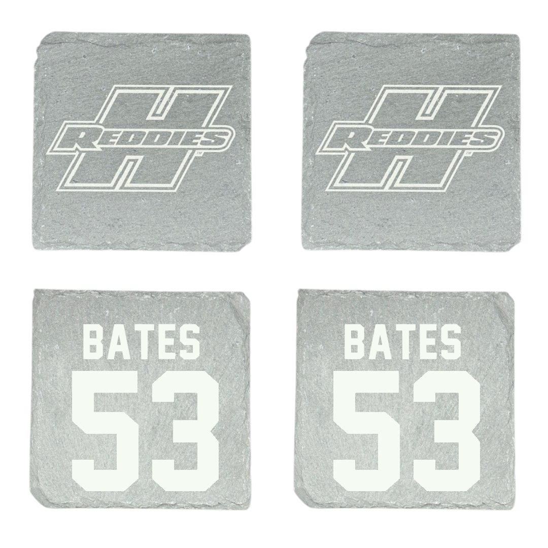 Henderson State University Baseball Stone Coaster (4 Pack)  - #53 Christian Bates