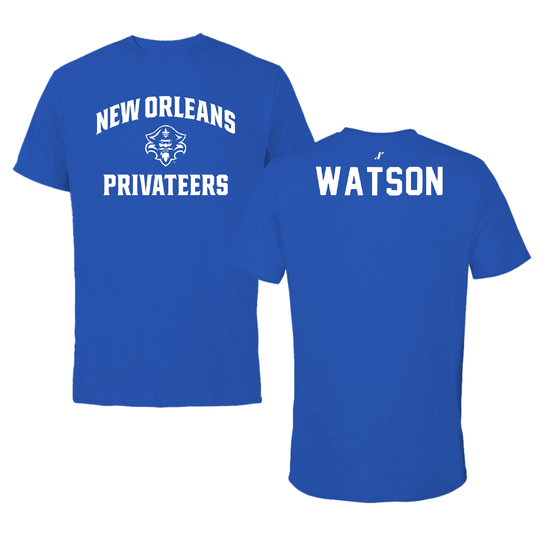 University of New Orleans Golf Blue General Tee - Tom Watson
