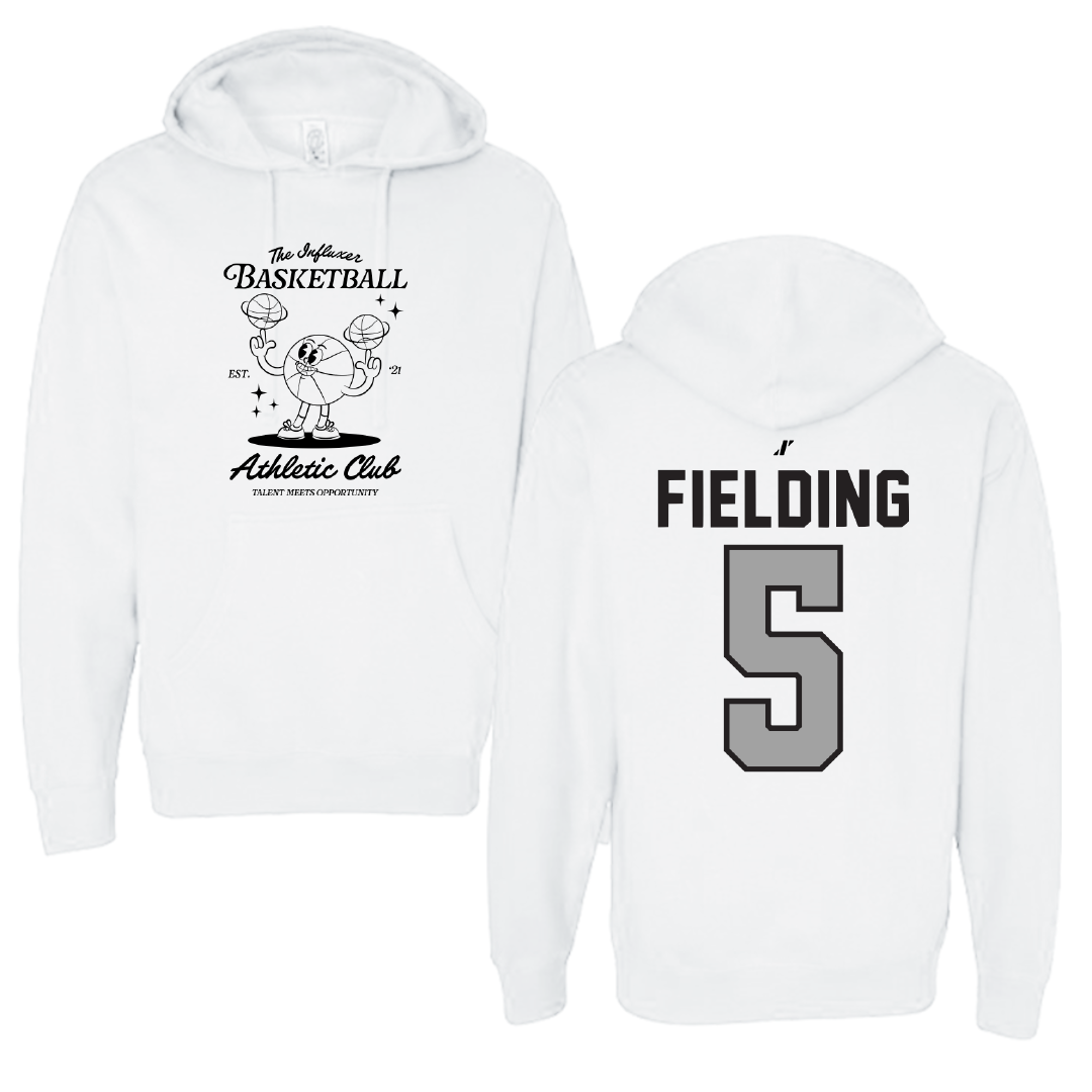 Basketball White Influxer Athletic Club Hoodie - #5 Devon Fielding