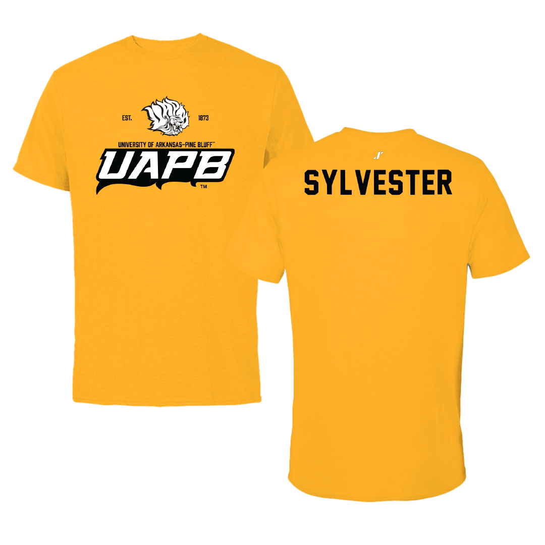University of Arkansas-Pine Bluff TF and XC Gold General Performance Tee - Jared Sylvester