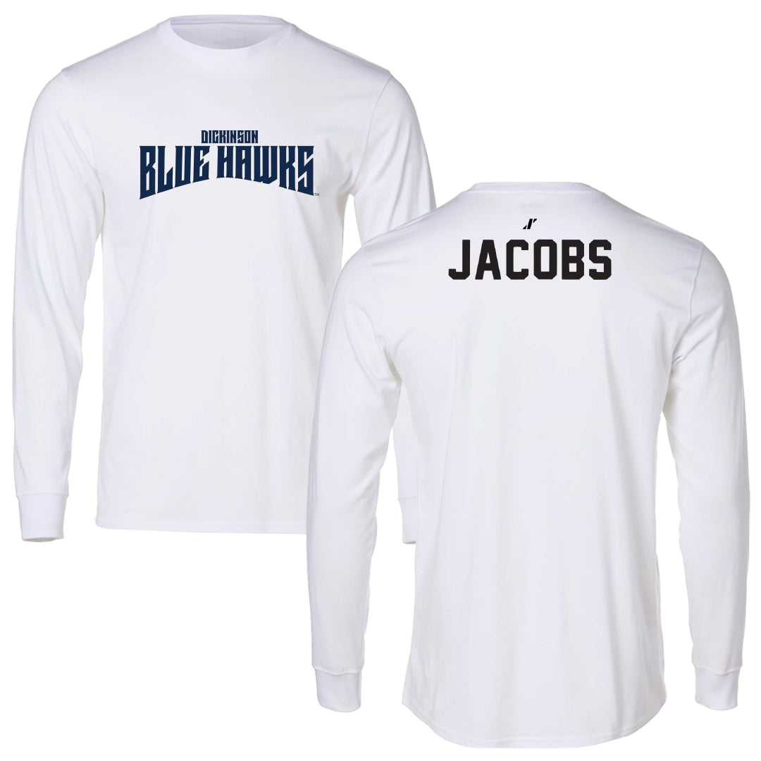 Dickinson State University Golf White Classic Long Sleeve - Cheyenne Jacobs