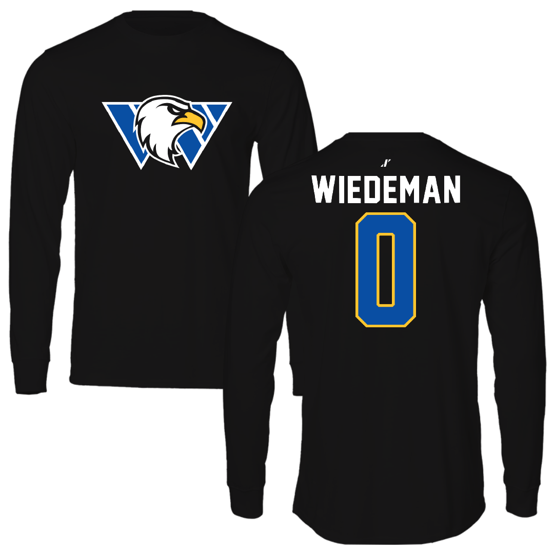 Williams Baptist University Basketball Black Long Sleeve - #0 Jayden Wiedeman