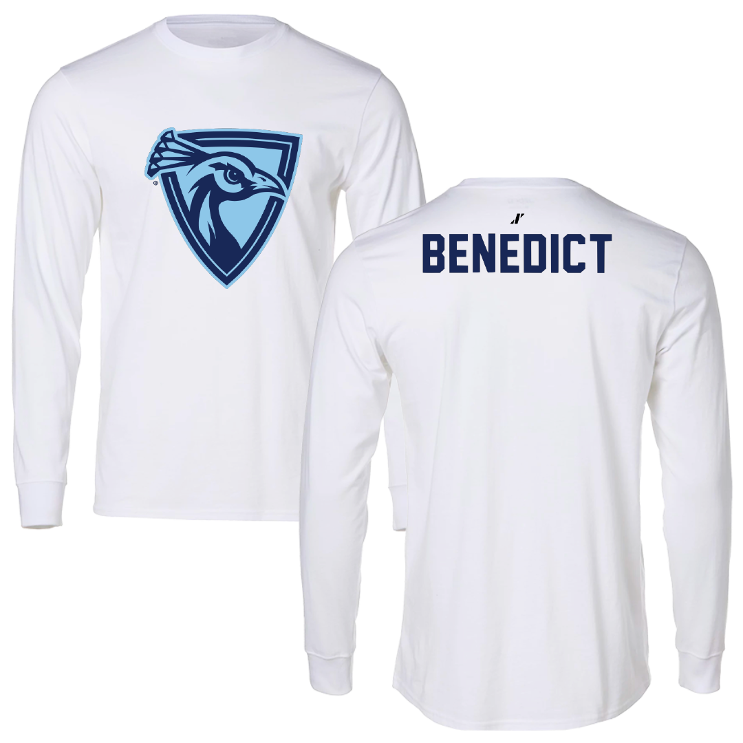 Upper Iowa University Golf White Performance Long Sleeve - William Benedict