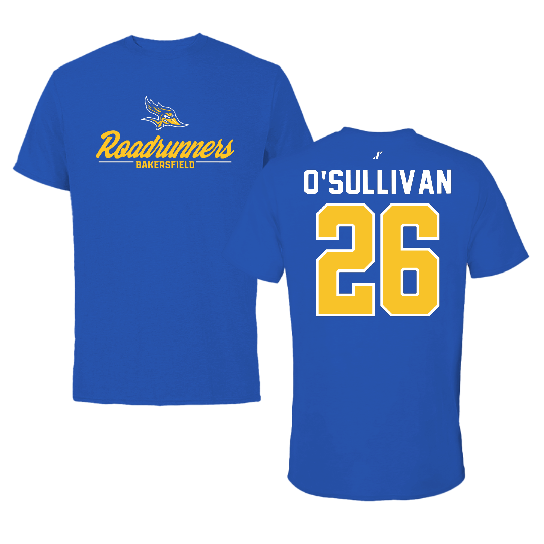 California State University-Bakersfield Soccer Blue General Tee - #26 Natalie O'Sullivan