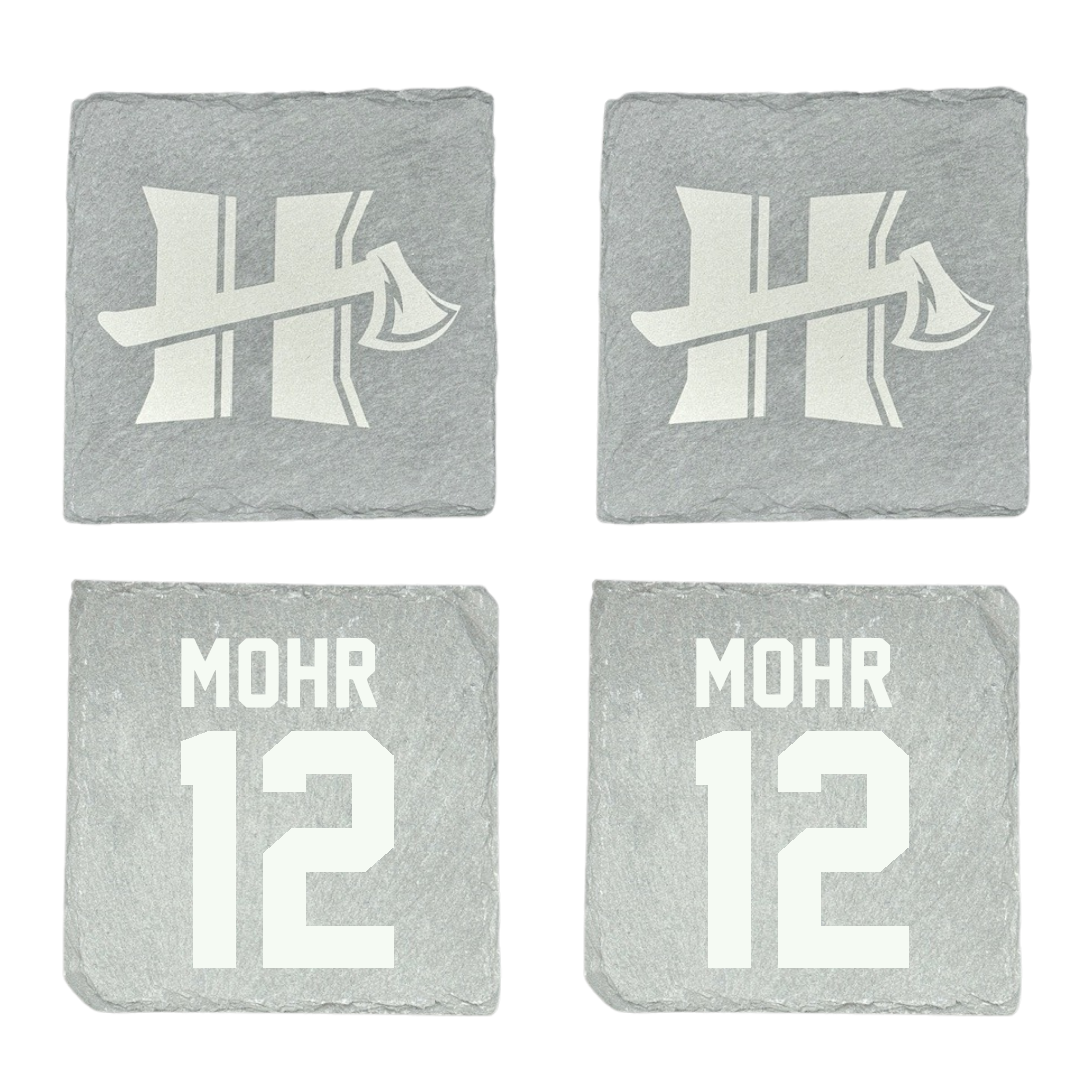 Cal Poly Humboldt Soccer Stone Coaster (4 Pack)  - #12 Erin Mohr