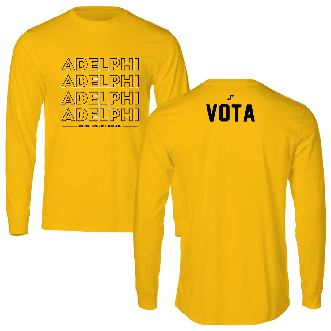 Adelphi University Dance Gold General Performance Long Sleeve - Grace Vota