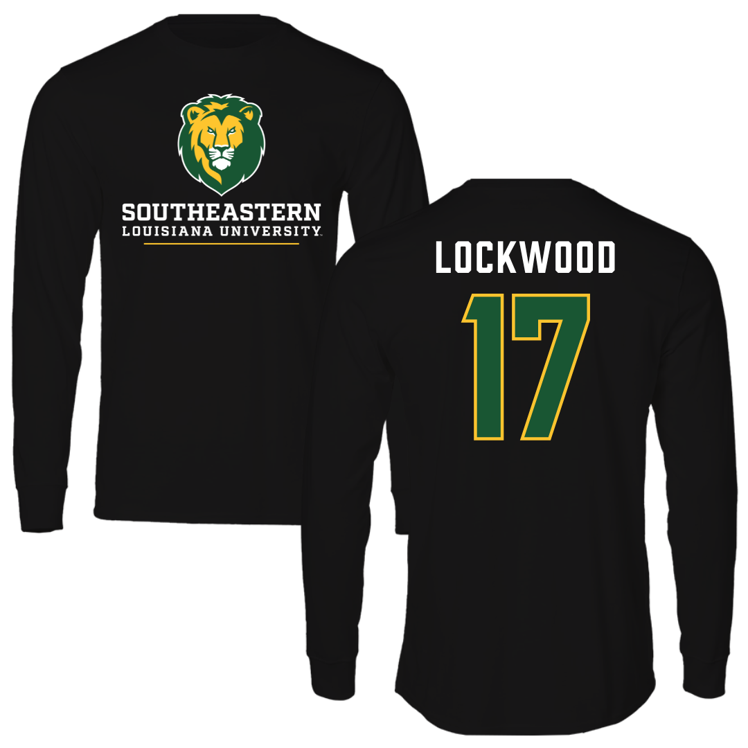 Southeastern Louisiana University Beach Volleyball Black Performance Long Sleeve - #17 Ysabella Lockwood