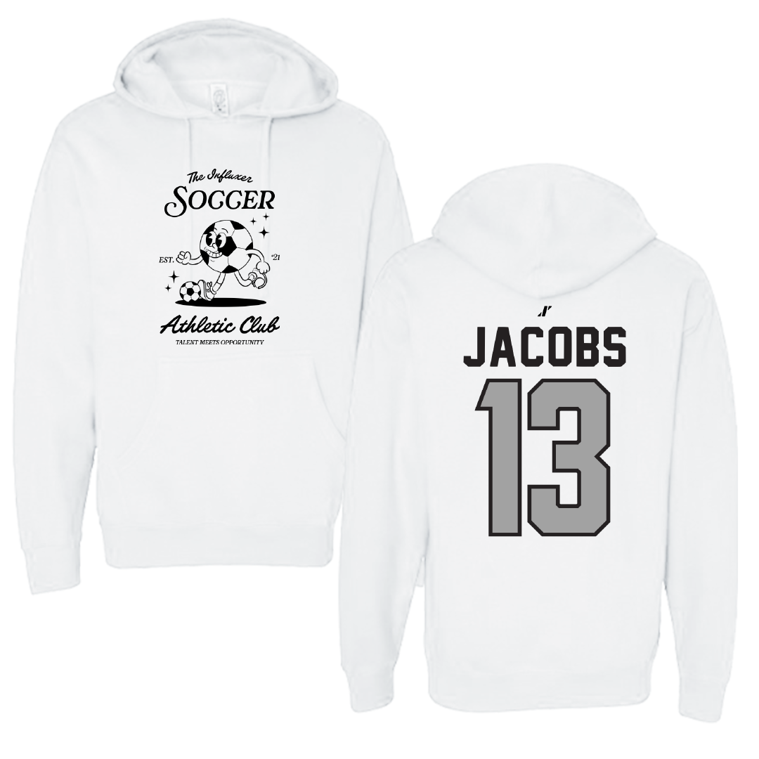 Soccer White Influxer Athletic Club Hoodie - #13 Nicolasa Jacobs