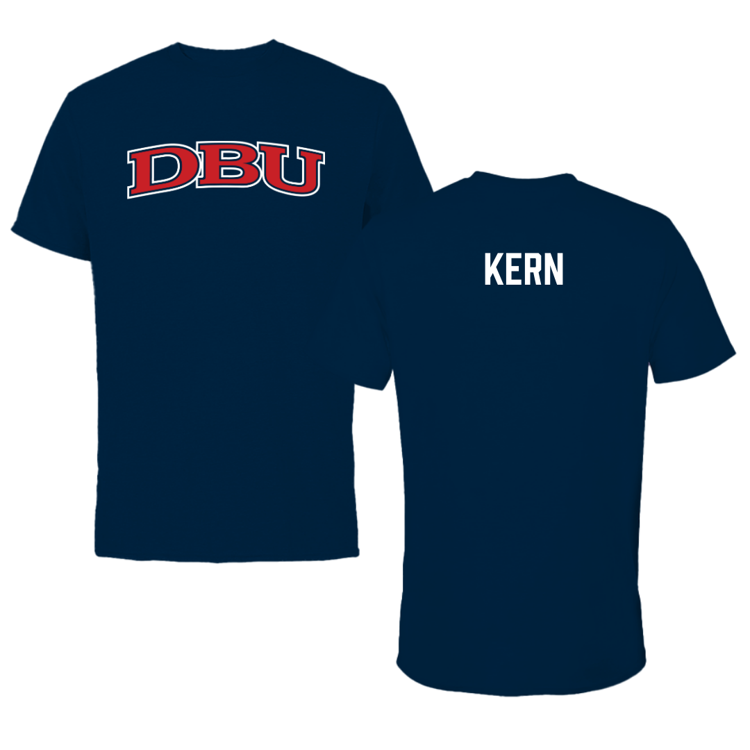 Dallas Baptist University TF and XC Navy DBU Tee - Emily Kern