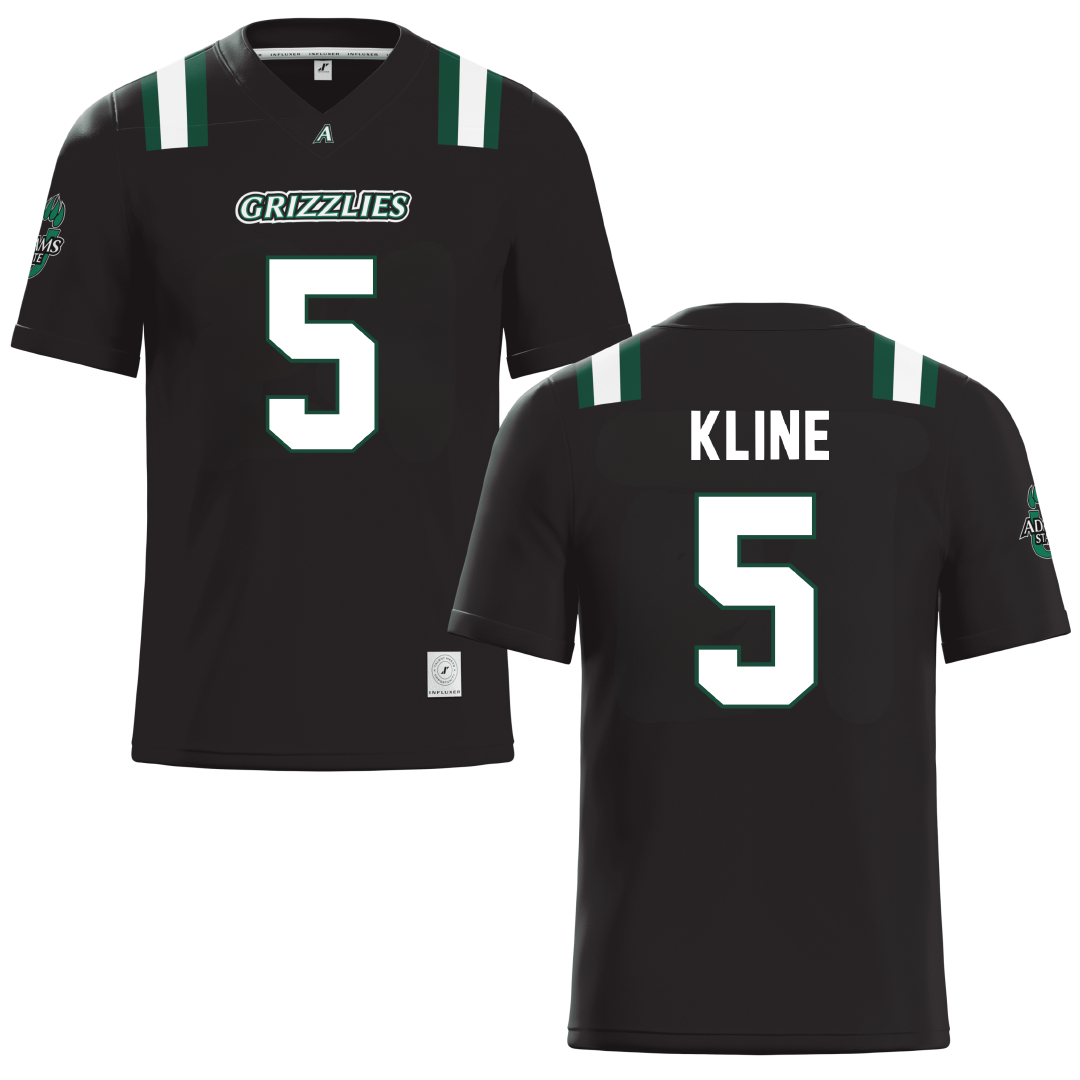 Adams State University Black Football Jersey - #5 Samuel Kline