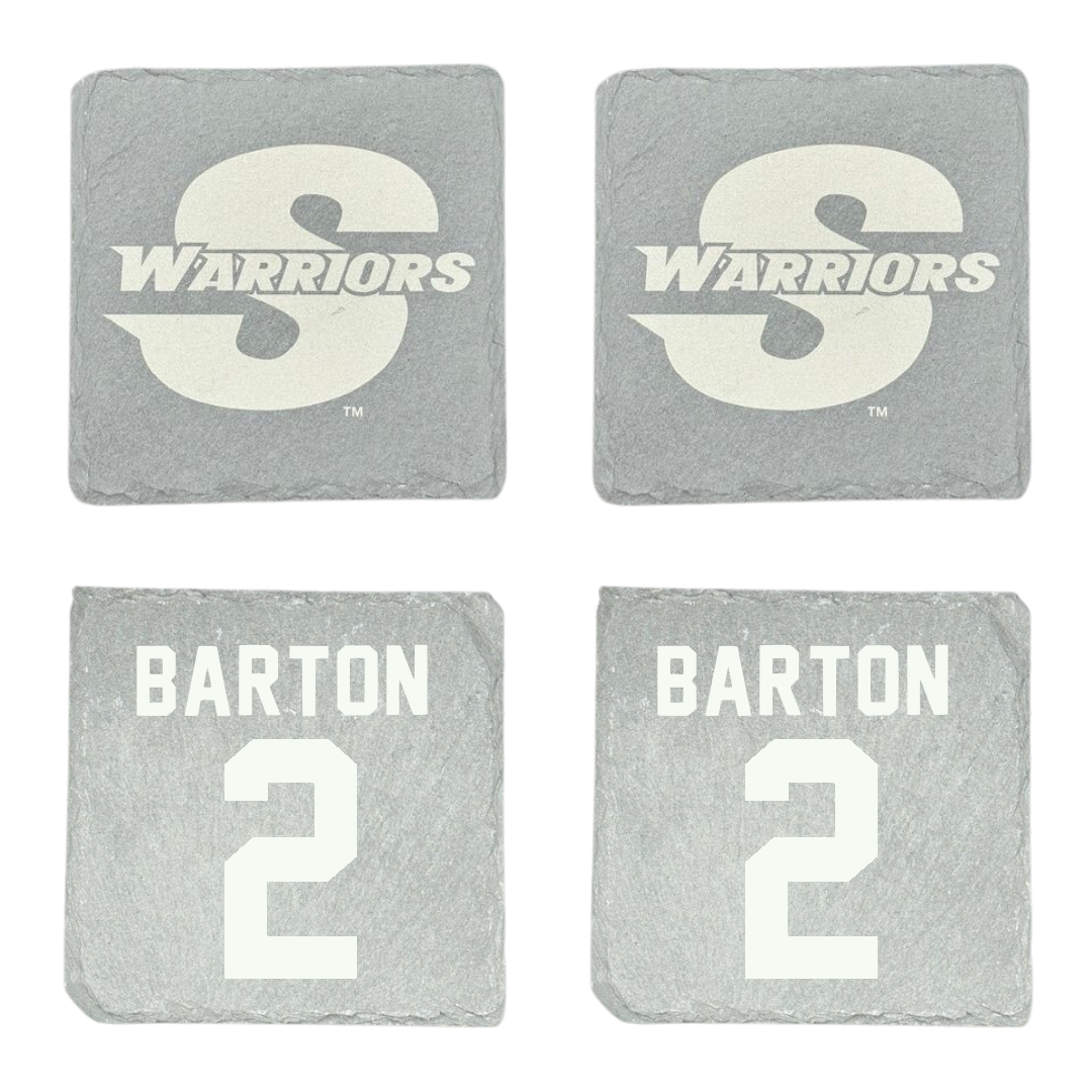 Stanislaus State Softball Stone Coaster (4 Pack)  - #2 Moxie Barton