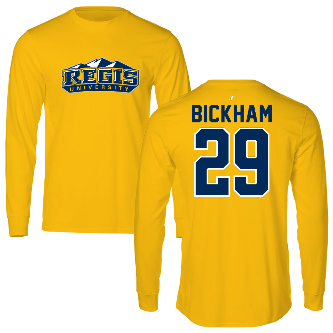Regis University (Colorado) Soccer Gold Long Sleeve - #29 Brielle Bickham