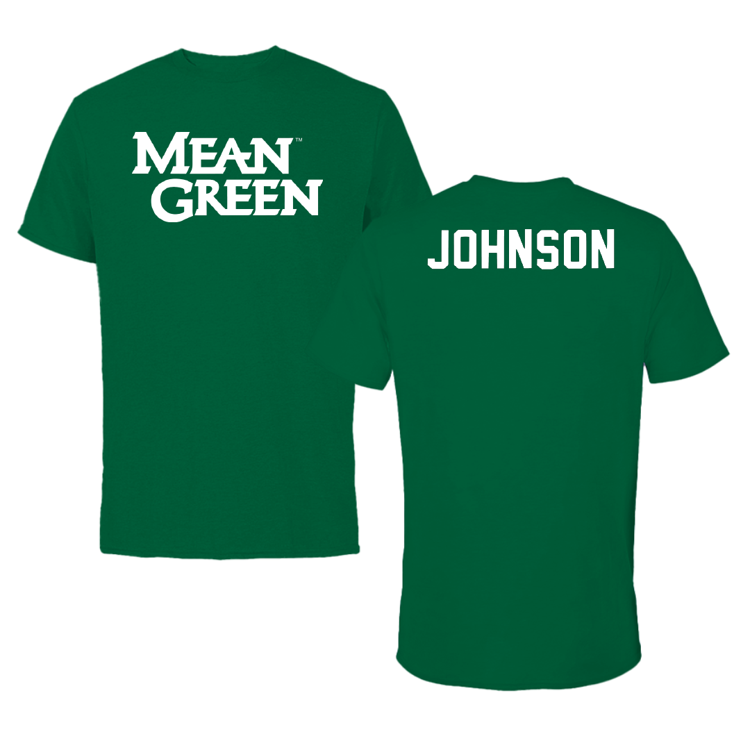 University of North Texas TF and XC Green Tee - Jackson Johnson