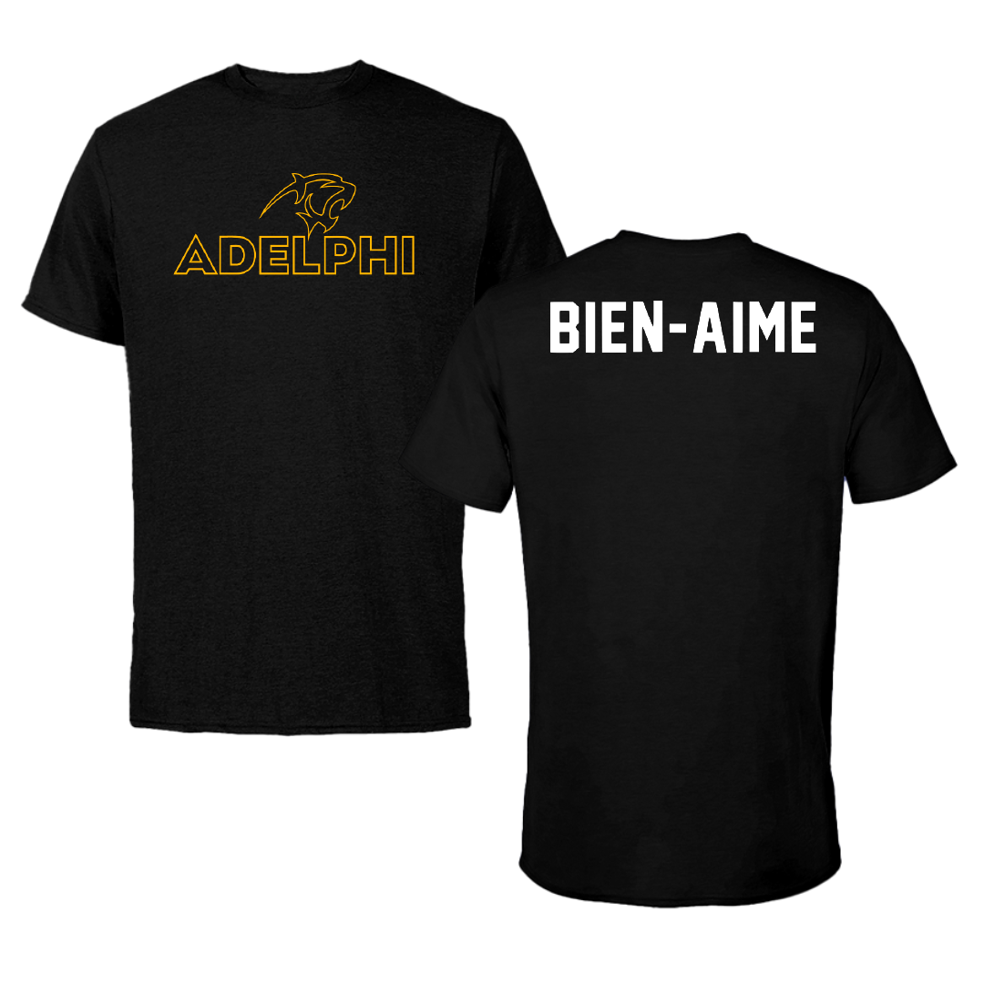 Adelphi University TF and XC Black Tee - Christian Bien-Aime