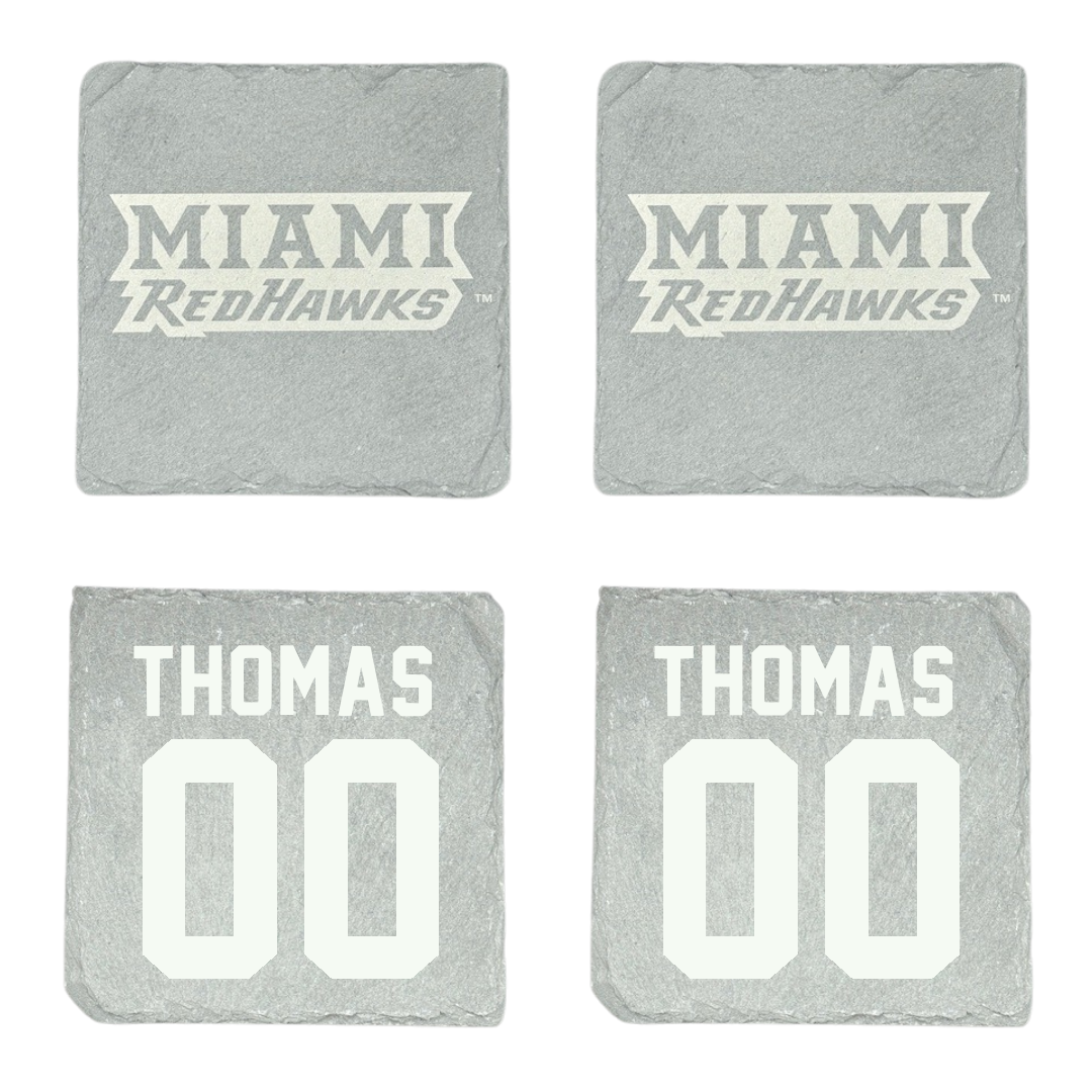 Miami University (Ohio) Soccer Stone Coaster (4 Pack)  - #00 Mallory Thomas