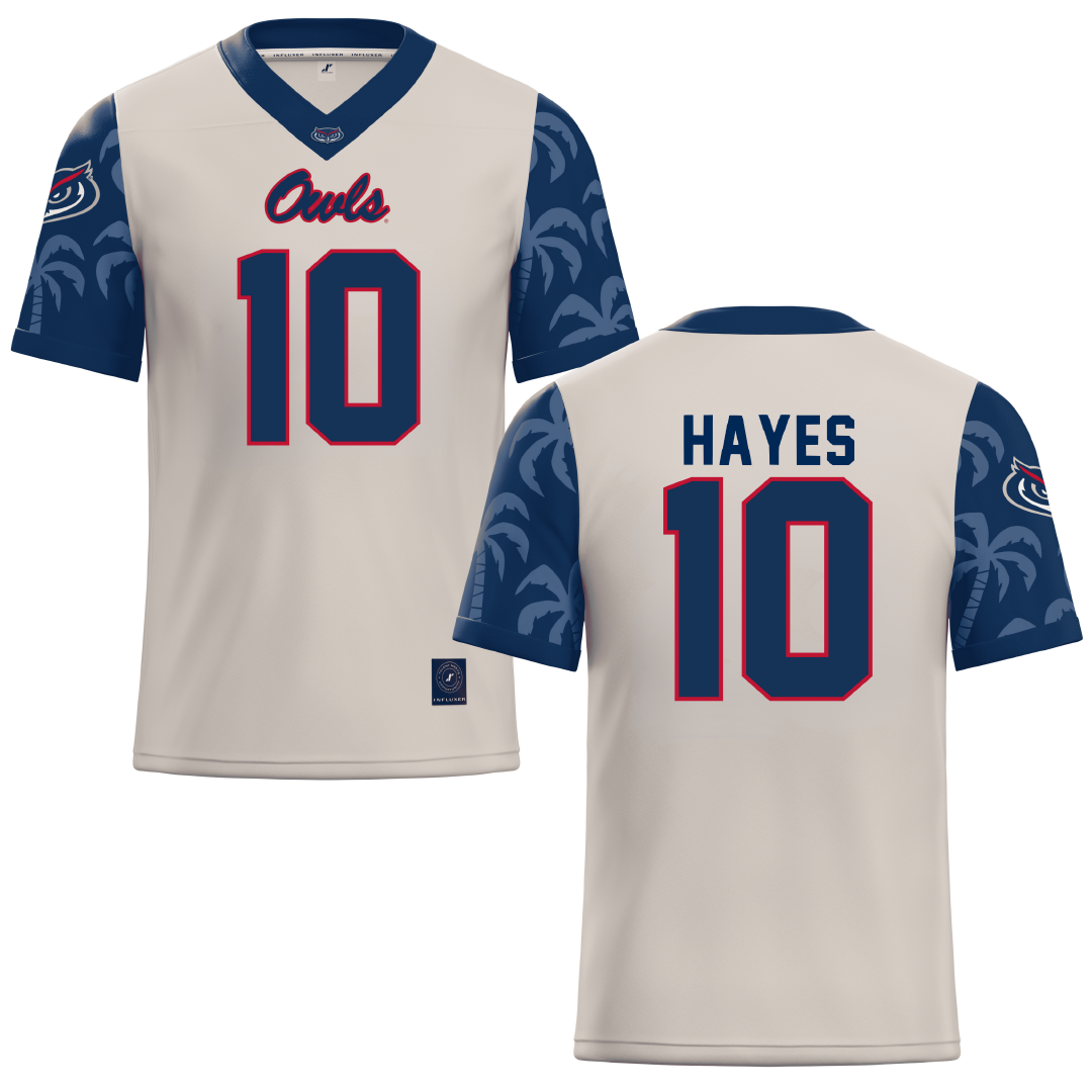 Florida Atlantic University Sand Football Jersey - #10 Omari Hayes
