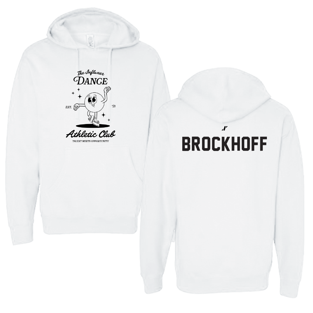 Dance White Influxer Athletic Club Hoodie - Abby Brockhoff