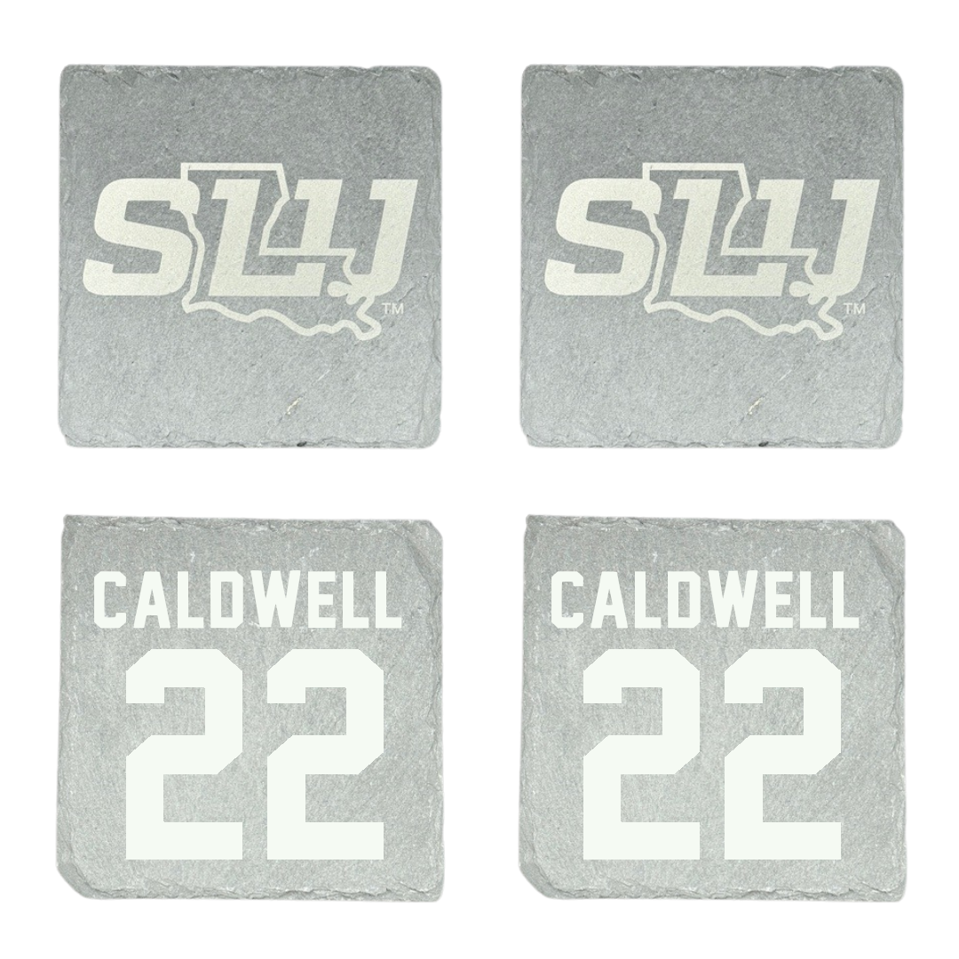 Southeastern Louisiana University Basketball Stone Coaster (4 Pack)  - #22 Nick Caldwell
