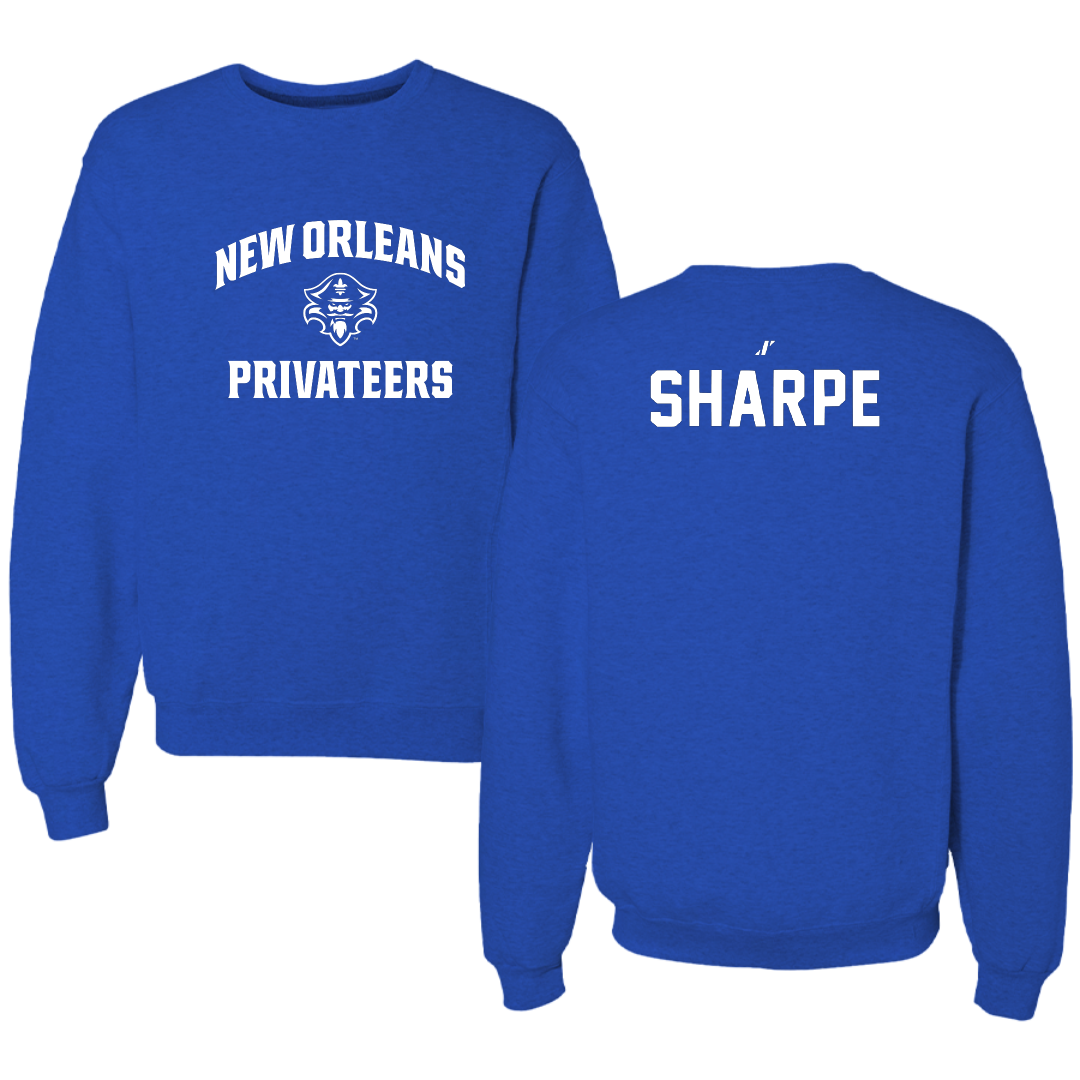 University of New Orleans TF and XC Blue General Crewneck - Jannah Sharpe