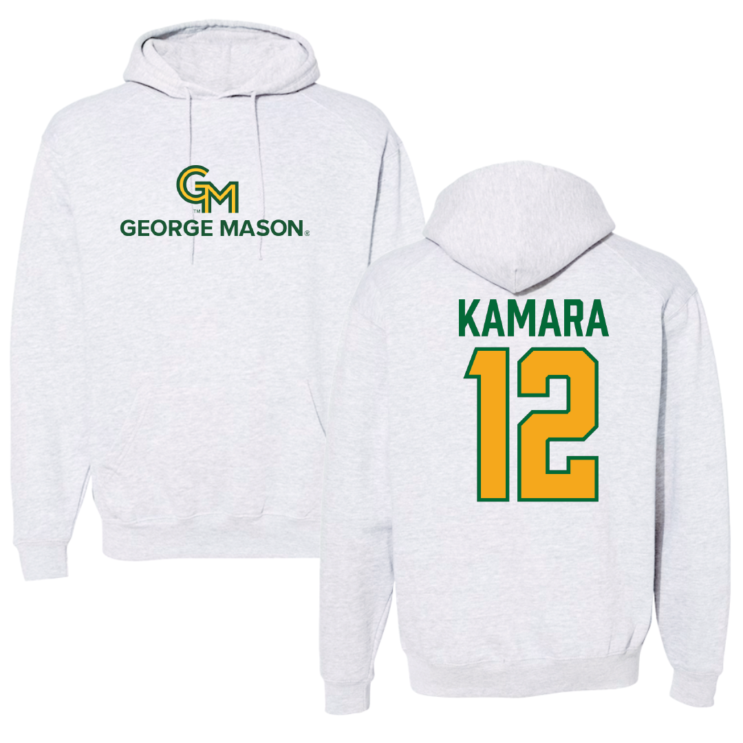 George Mason University Soccer Gray Hoodie - #12 Ishmail Kamara