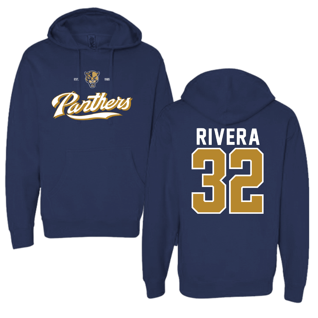 Florida International University Baseball Navy General Hoodie - #32 Nelson Rivera