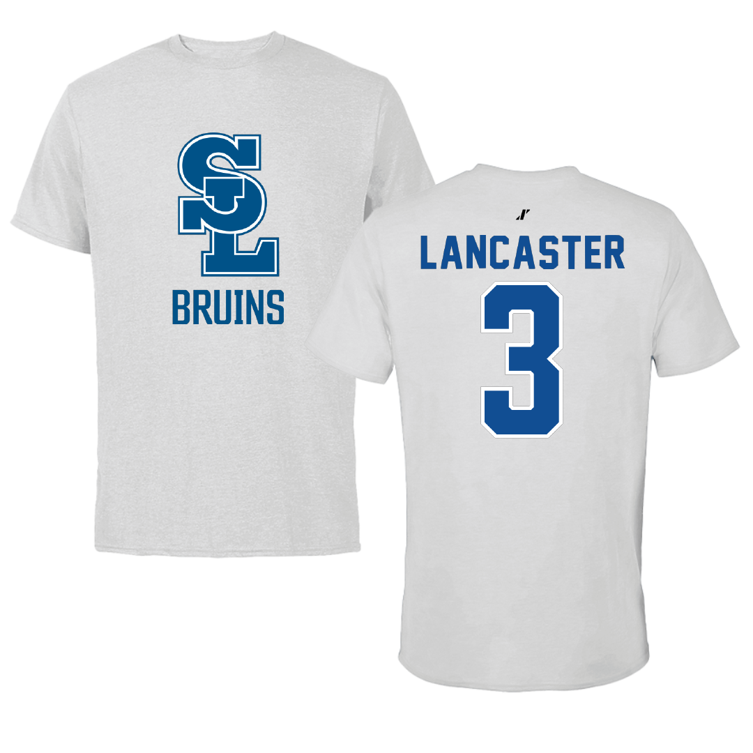 Salt Lake Community College Softball Light Gray Bruins Tee - #3 Gaby Lancaster