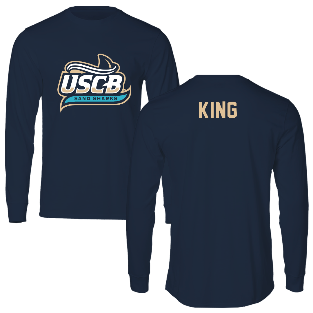 University of South Carolina Beaufort TF and XC Navy Long Sleeve - Jay King