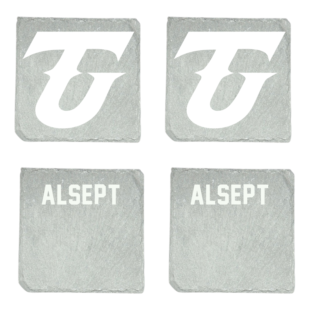 Tiffin University Wrestling Stone Coaster (4 Pack)  - Tanner Alsept