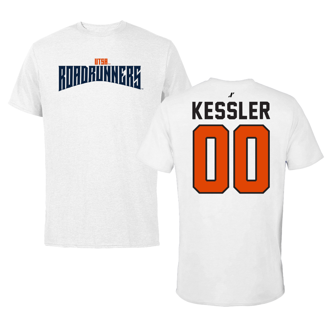 University of Texas at San Antonio Soccer White Classic Performance Tee - #00 Jasmine Kessler