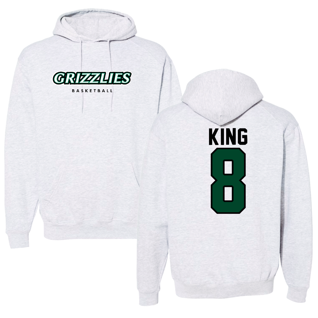 Adams State University Basketball Gray Hoodie - #8 Jayce King