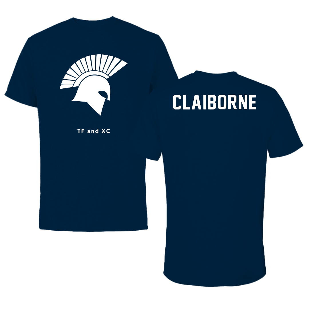 Missouri Baptist University TF and XC Navy Tee - Wyatt Claiborne