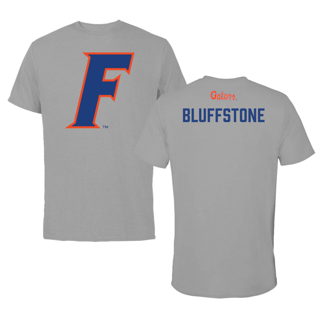 University of Florida Gymnastics Dark Gray Tee - Kaylee Bluffstone