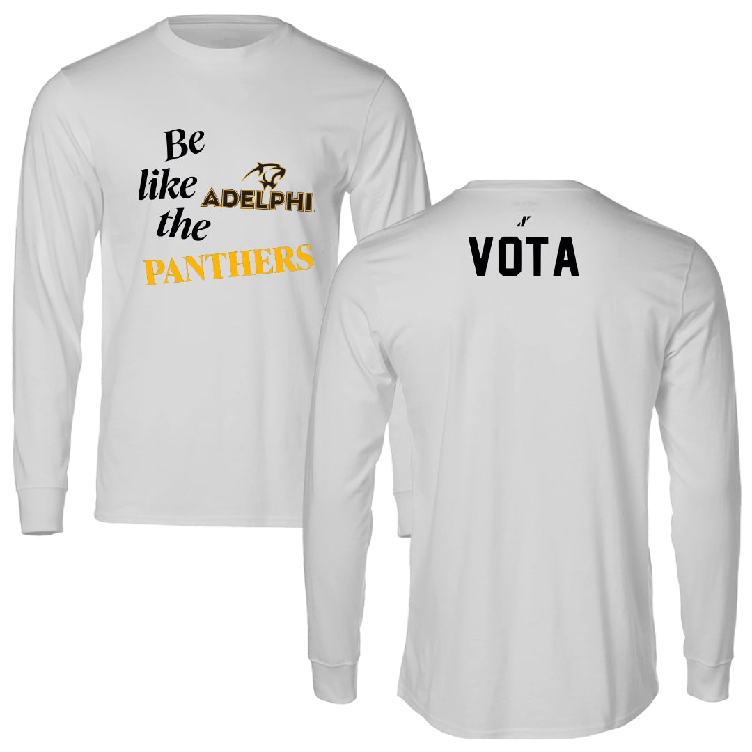 Adelphi University Dance Light Gray Be Like Us Performance Long Sleeve - Grace Vota