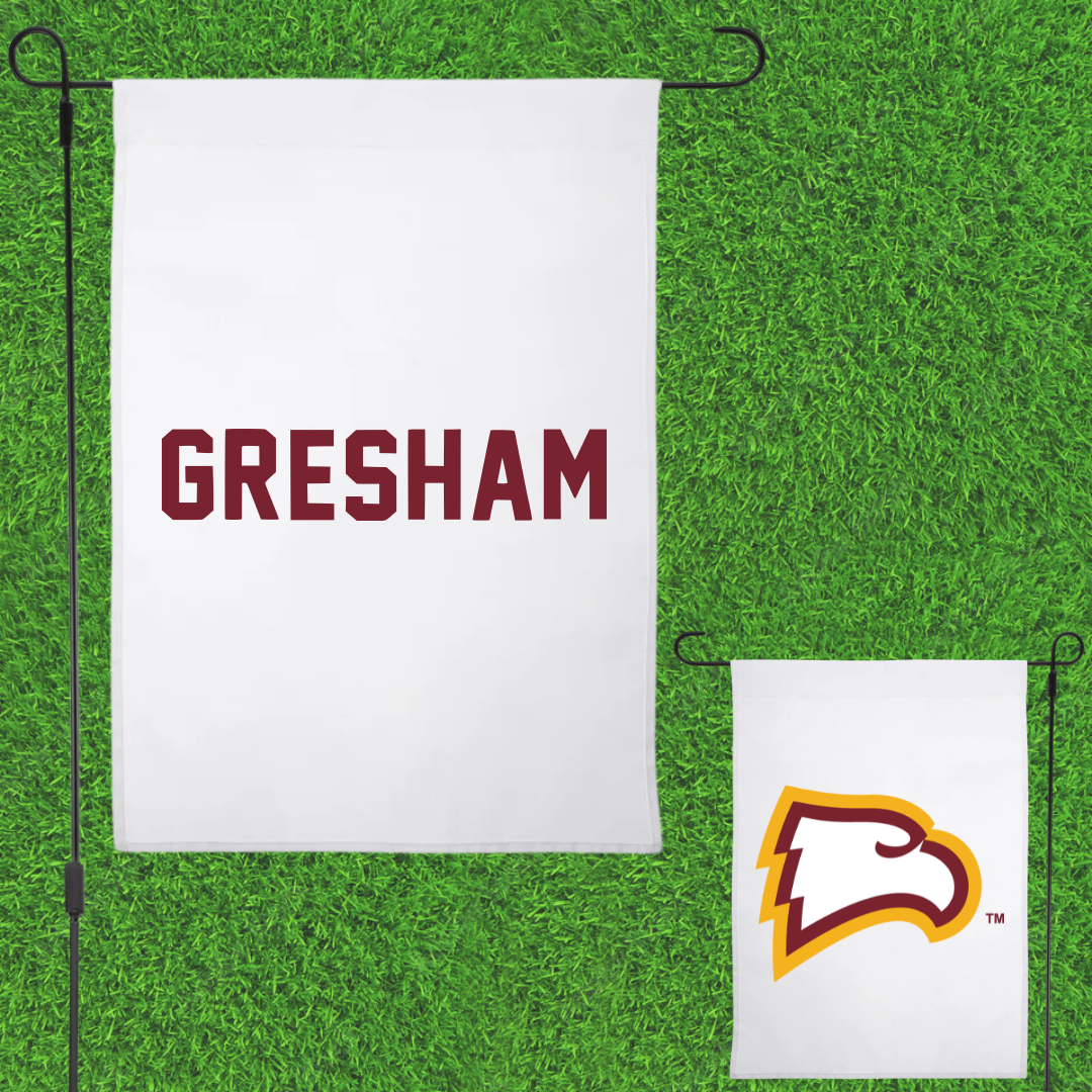 Winthrop University TF and XC White Garden Flag - Ian Gresham