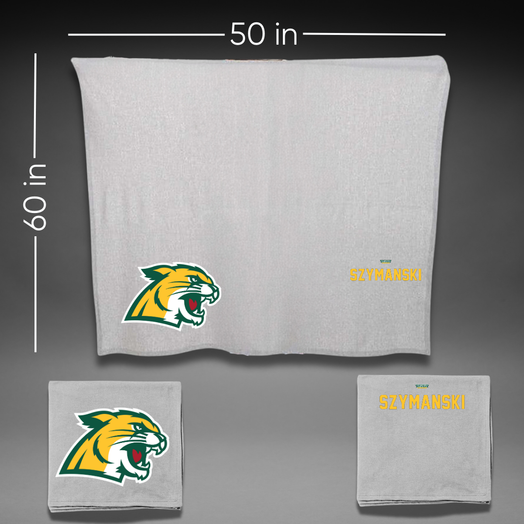 Northern Michigan University TF and XC Gray Blanket - Madi Szymanski