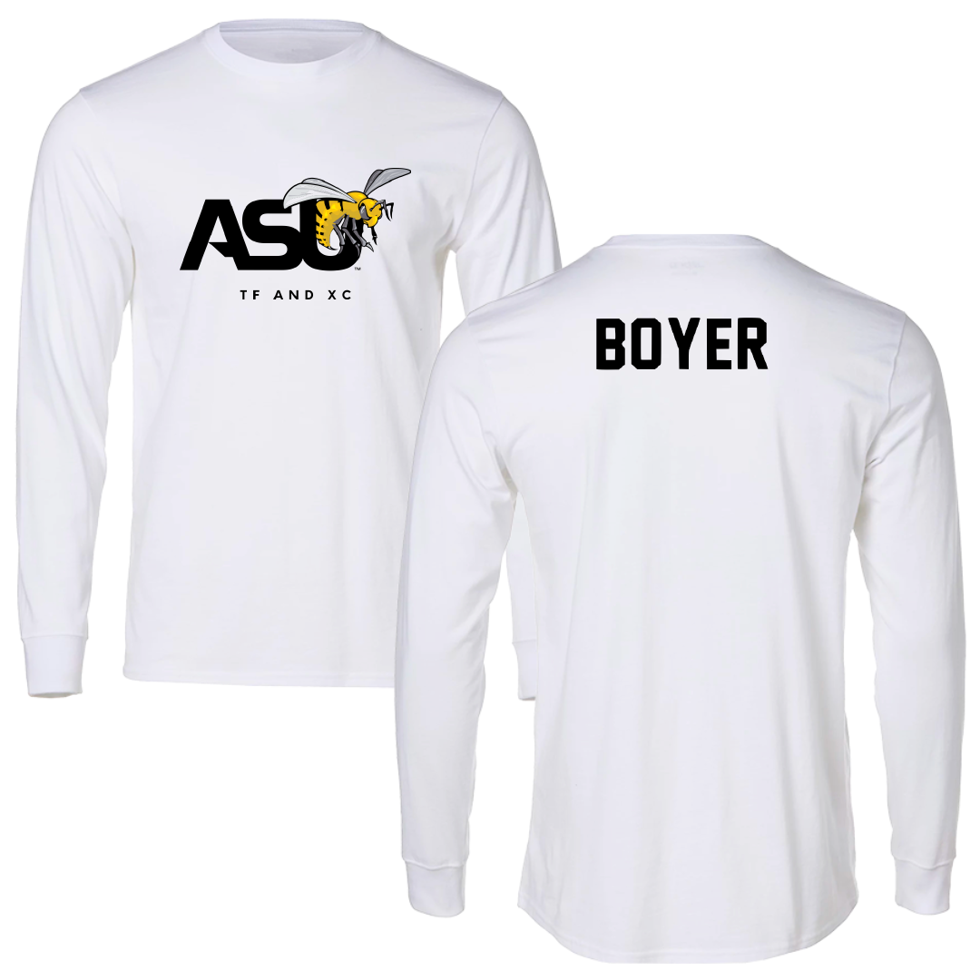 Alabama State University TF and XC White Long Sleeve - Alisha Boyer