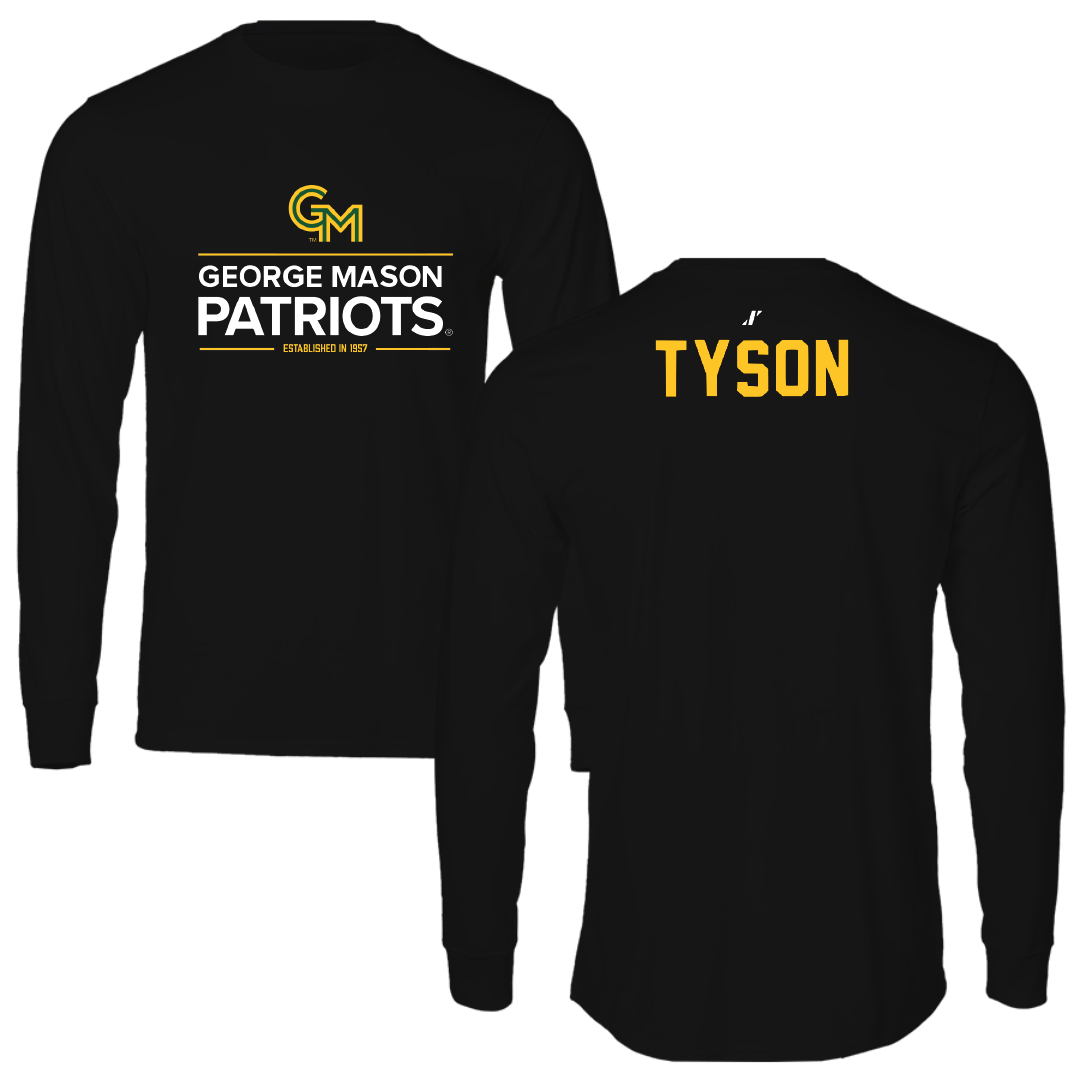 George Mason University TF and XC Black General Long Sleeve - Kailynn Tyson