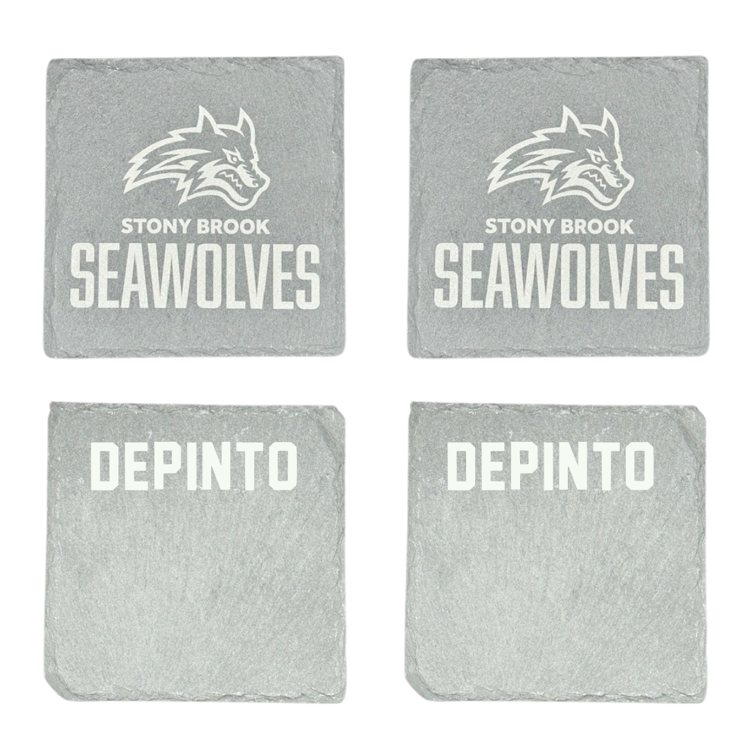 Stony Brook University Swimming & Diving Stone Coaster (4 Pack)  - Alanna DePinto