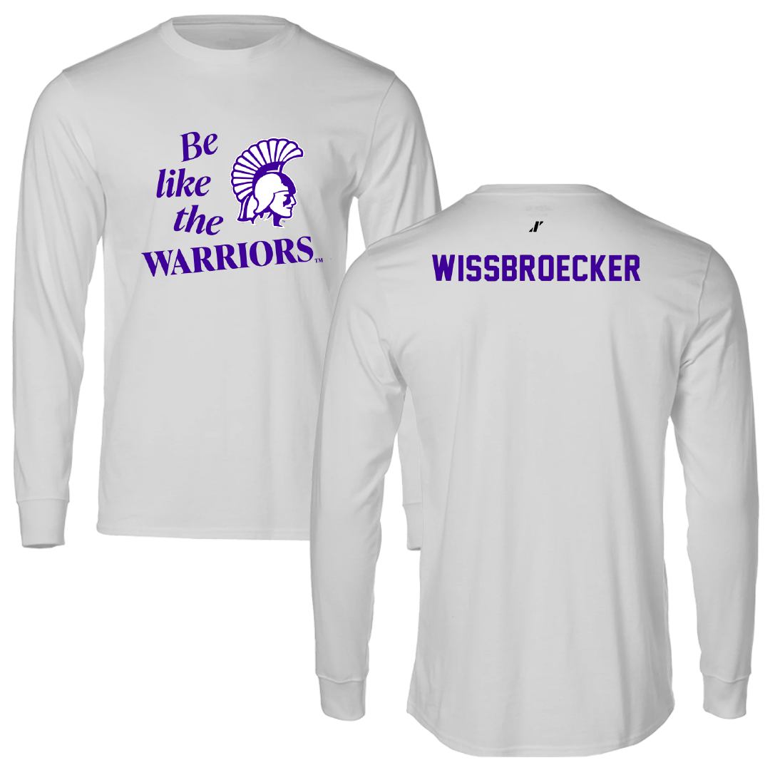 Winona State University TF and XC Light Gray Be Like Us Long Sleeve - MacKenzie Wissbroecker