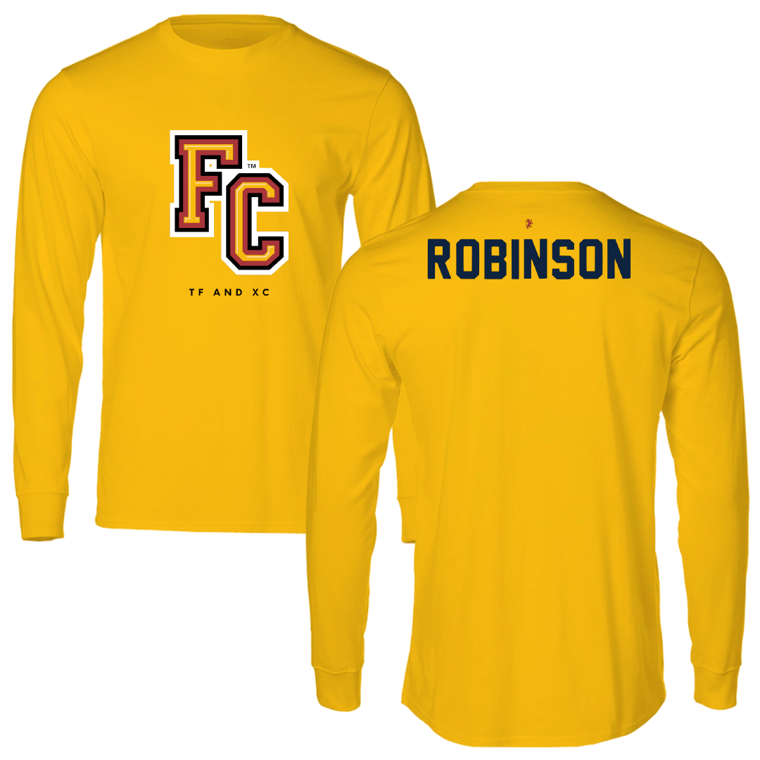 Flagler College TF and XC Gold Performance Long Sleeve - Mallory Robinson