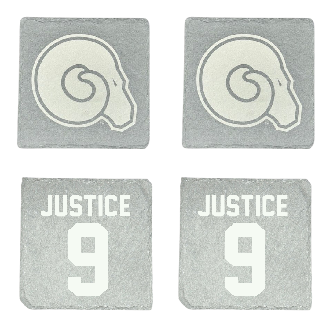 Albany State University Baseball Stone Coaster (4 Pack)  - #9 Trent Justice